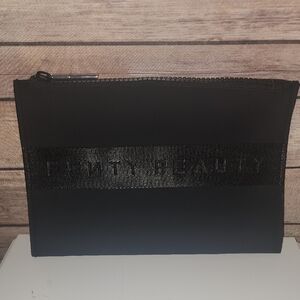 Fenty Beauty Elegant Black Cosmetic Pouch